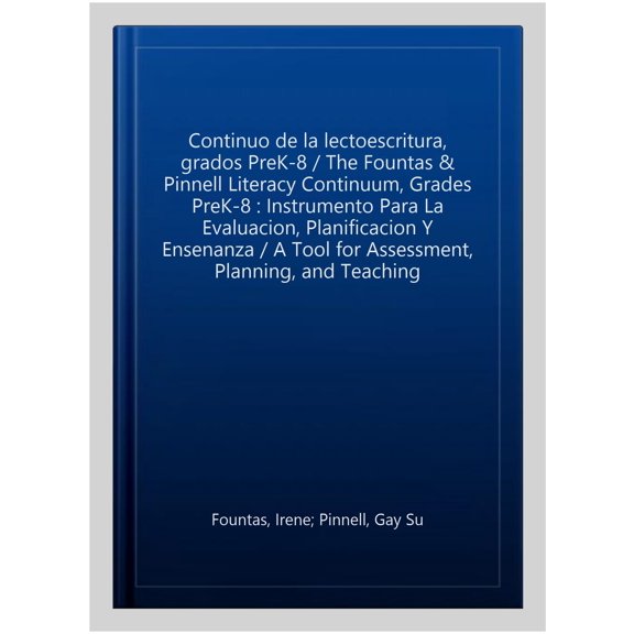 Pre-Owned Continuo de la Lectoescritura Totalmente En Espaol, Expanded Edition Prek-8, (Paperback)