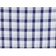 thumbnail image 2 of Zelouf Stretch Poplin Yarn Dye  , Sewing, DIY, Crafts Fabric by the Yard, 141 Wht/navy, 1 Yard, 2 of 2