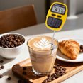 thumbnail image 3 of Digital Meat Thermometer, Instant Read Food Thermometer with Clip, Cooking Thermometer for Home and Kitchen, Outside, Smoker Yellow 9.5in, 3 of 6