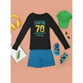 thumbnail image 3 of Surfing 78 Malibu Riders Long Sleeve Toddler -Image by Shutterstock,  4 Toddler, 3 of 4