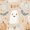 Halloween Ghosts, variant on FORMRS 1-Subject Spiral Notebook 8" x 5" College Ruled 60 Refillable Sheet A5 Hard Cover, Halloween Ghosts