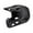 Black, variant on Vsenkes Mountain Bike Helmet Mountain & Road , Lightweight, Ventilation, Breathable with Removable Chin Pad, Cycling Helmet Red White