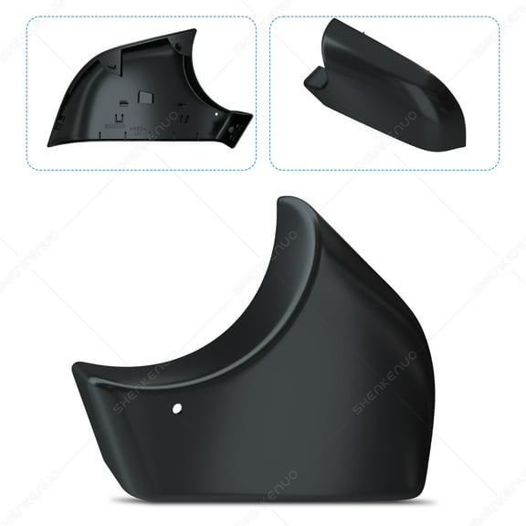 Left Side Driver Door Wing Mirror Cover Lower Holder Black Fit For Tesla Model y