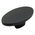 thumbnail image 2 of Hickory Hardware Luna Collection Knob, 1-5/8" X 15/16" Oval - Satin Nickel, 2 of 2
