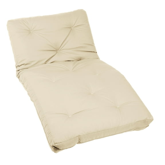 Sorra Home - 10 inch Reversible Tufted Futon Mattress, Twin Size