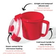 thumbnail image 5 of Starfrit Easy Lunch Soup Container - 24oz/710ml / Airtight & Leakproof - 4-Sided Locking Lid, 5 of 5