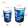 thumbnail image 5 of Undertale Sans Laundry Hamper Lightweight Storage Basket Toy Organizer Laundrys Basket Waterproof For Bedroom, Bathroom Small, 5 of 8
