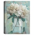 thumbnail image 4 of Masterpiece Art Gallery Farmhouse Peonies I & II In Vase By Studio Arts Canvas Art Print Set of 2 18" x 24", 4 of 4
