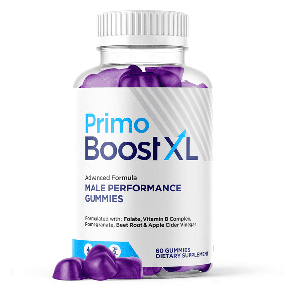 Primo Boost XL Gummies Advanced Formula All Natural Vitamin Supplement PrimoBoost XL 60 Gummies