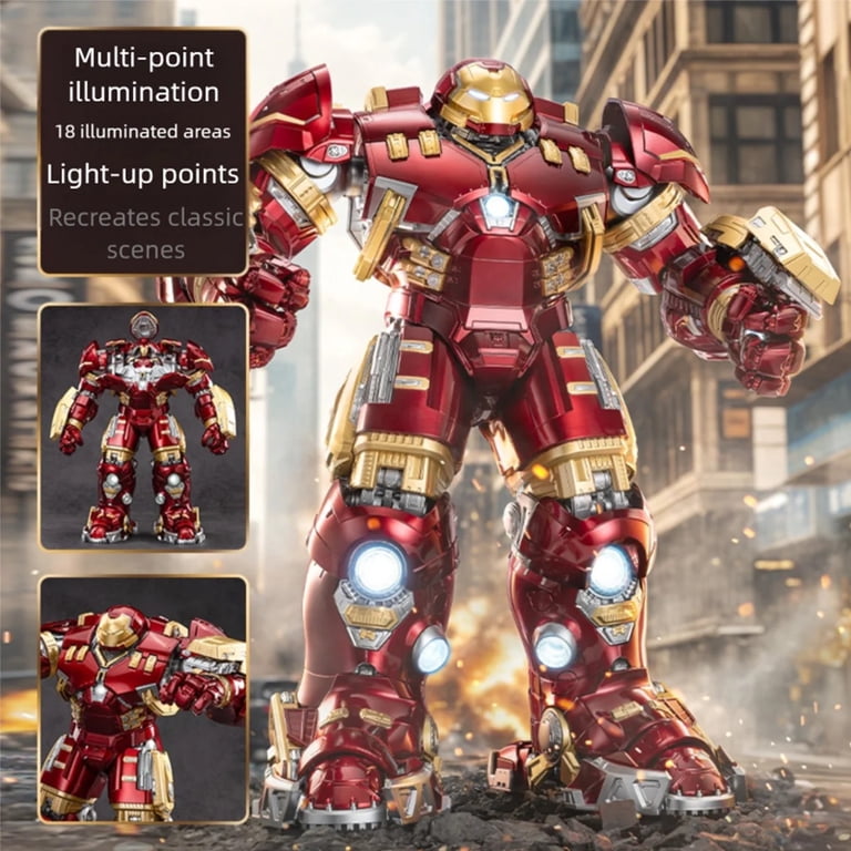 ZD Toys 1/10 Scale Iron Man MK44 Hulkbuster Collectors Action