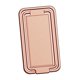 thumbnail image 4 of Soporte para anillo de teléfono, soporte para anillo de metal, diseño elegante y duradero, soporte para smartphone con anillos para la mayoría de los Oro, 4 of 8