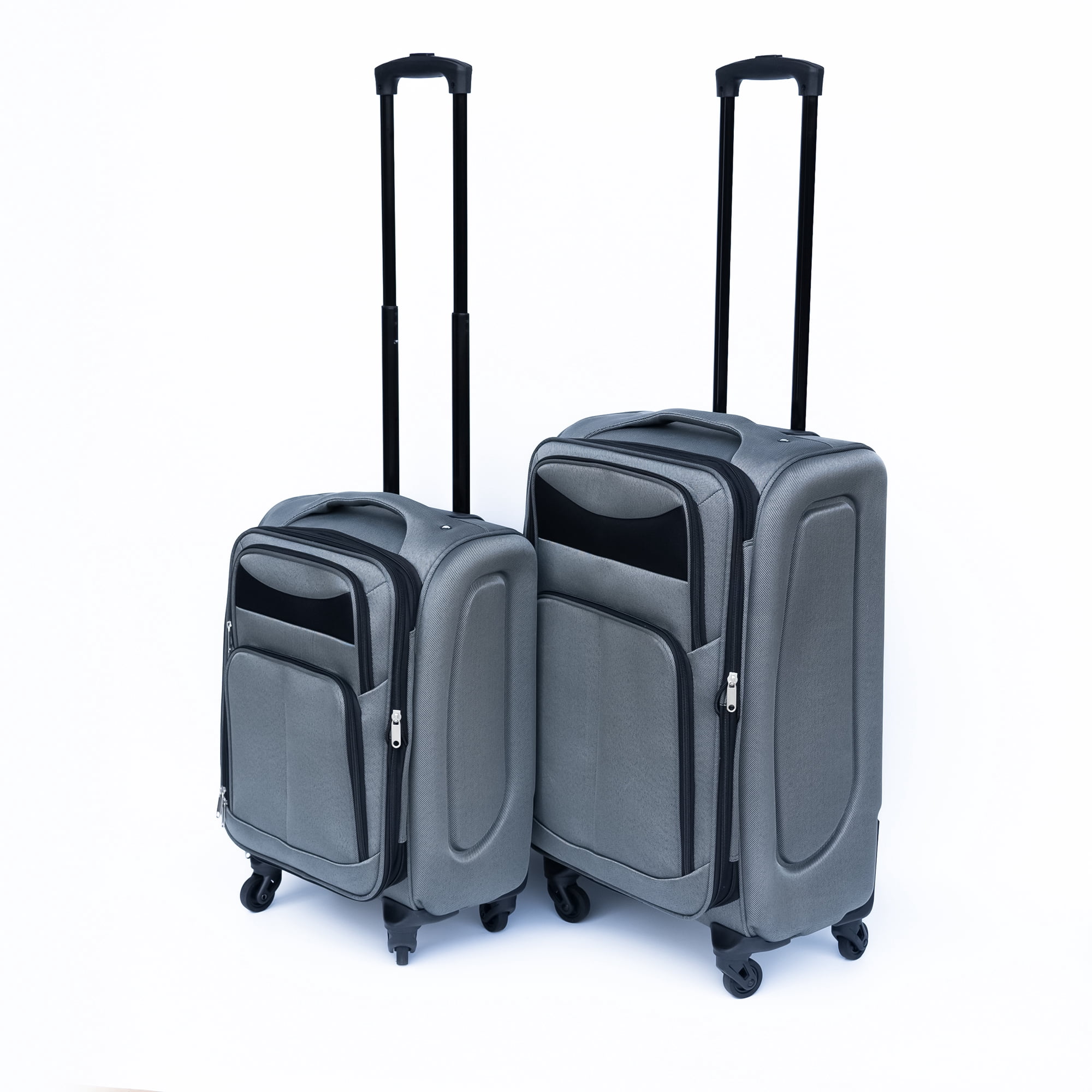 (20+24) Travel Case Two-Piece Suitcase Set Oxford Trolley Case Without Password Lock Universal Wheel + Oxford Cloth Backpack