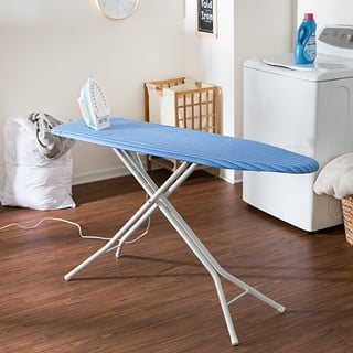 Small Tabletop Ironing Board - Ironing Board with Mesh Metal Base & Cover,  Portable Folding Mini Iron Board for Sewing, Craft Room, Household, Dorm ,  Light Blue 