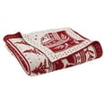 thumbnail image 5 of Fennco Styles Reversible Christmas Design Knitted Throw Blanket 50" W x 60" L, 5 of 5