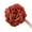 Red, variant on Walbest Rose Shape Bath Ball Ultra Soft Fast Foaming Fine Mesh Rose Shower Loofah Exfoliating Pouf Ball Bathroom Accessory