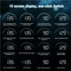 thumbnail image 5 of Car Hud Head Up Display Obd2 Obdii Sistema De Advertencia De Exceso De Velocidad Proyector Parabrisas Auto Alarma De Voltaje Electrónico seitruly VI004684-00, 5 of 7