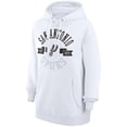 thumbnail image 2 of Women's G-III 4Her by Carl Banks  White San Antonio Spurs City Pullover Hoodie, 2 of 3