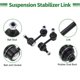 thumbnail image 5 of Kit de suspensión delantera de 6 piezas, extremo de barra de dirección exterior, enlace de barra estabilizadora, junta esférica inferior para Honda Civic 06-11, 5 of 6