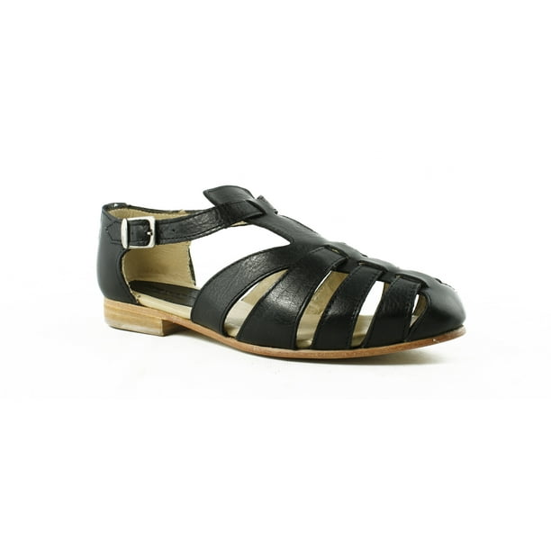 black sandals with laces