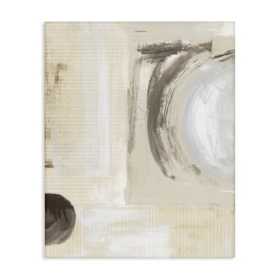 Stupell Industries Contemporary Earth Tone Brushed Paint Canvas Art, 24 x 30, by Susan Jill