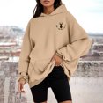 thumbnail image 4 of WEAIXIMIUNG Sweat à Capuche Camouflage pour Femmes Vêtements Automne Hiver Imprimé pour Femmes, 4 of 7