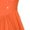 Orange, variant on CHICTRY Womens Lyrical Dance Dress Modern Contemporary Dancewear Halter Rhinestone Mesh Tulle Maxi Long Skirt Orange S