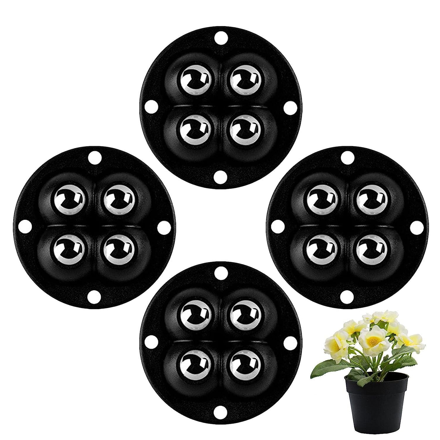 Mini Caster Wheels, SelfAdhesive Caster Wheels, Mini Swivel Casters