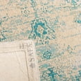 thumbnail image 4 of Safavieh  Classic Vintage Oriental Polyester Rug Aqua 6'  x  9' 6' x 9', 4 of 7