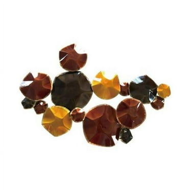 Peterson Artwares TY6120 Geode Metal Wall Art