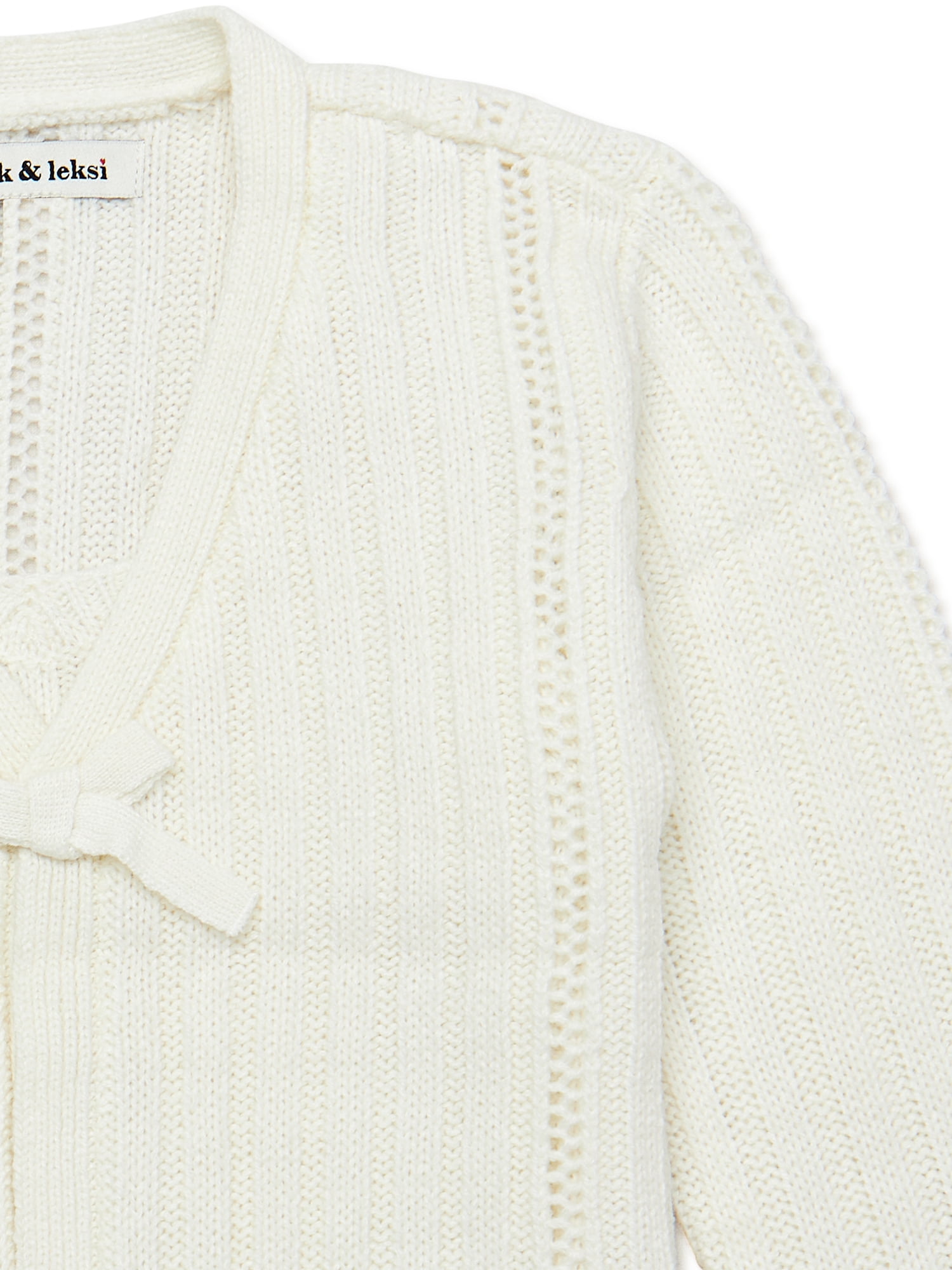 Nik and Leksi Girls Tank and Cardigan Sweater Set, 2-Piece, Sizes 4-16