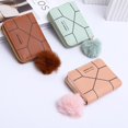 thumbnail image 6 of Clearance Now! Leather Small Wallet Coin Purse Short Mini Wallet PU leather coin purse. A6M7, 6 of 8
