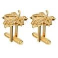thumbnail image 1 of 1 Pair Creative Maple Leaf Buttons Fashion Shirt Buttons Durable Cuff Studs, 1 of 9