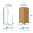 thumbnail image 4 of Refrigerador 15 Pies Mabe Automático Black Stainless Steel, 4 of 4