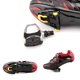 thumbnail image 3 of Tacos de pedal de bicicleta Placa de bloqueo de bicicleta para pedales SPD-SL (negro amarillo) Tmvgtek paseo en bicicleta, 3 of 7