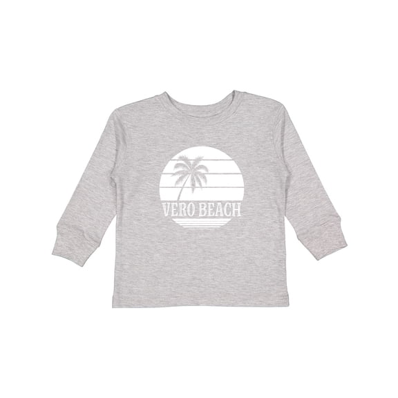 Inktastic Vero Beach Florida Vacation Boys or Girls Long Sleeve Toddler T-Shirt