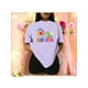 thumbnail image 1 of Letras Playera Blusa Con Estampado De La Abuela Mas Bonita Ropa Para Mujer Color Lila Talla Grande Marca Emil SaEs, 1 of 4