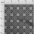 thumbnail image 2 of oneOone Rayon Black Fabric Damask Craft Projects Decor Fabric Printed By The Yard 56 Inch Wide, 2 of 5