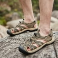 thumbnail image 6 of CAMEL Men's Hiking Sandals Waterproof Breathable Sandals Closed Toe Water Sandals Beach Shoes, 6 of 8