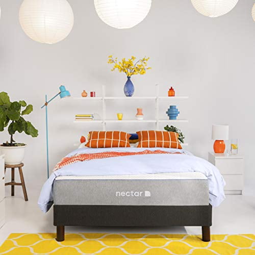 Nectar King Mattress + 2 Pillows Included Gel Memory Foam CertiPUR