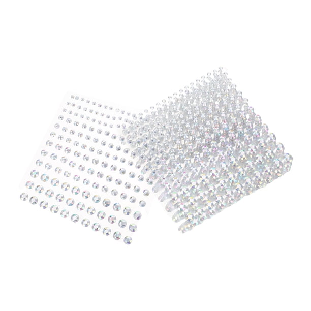 TABLETREANDS 10Ud Adhesivos De Strass Para Manualidades Con Multicolor Y Autoadhesivo