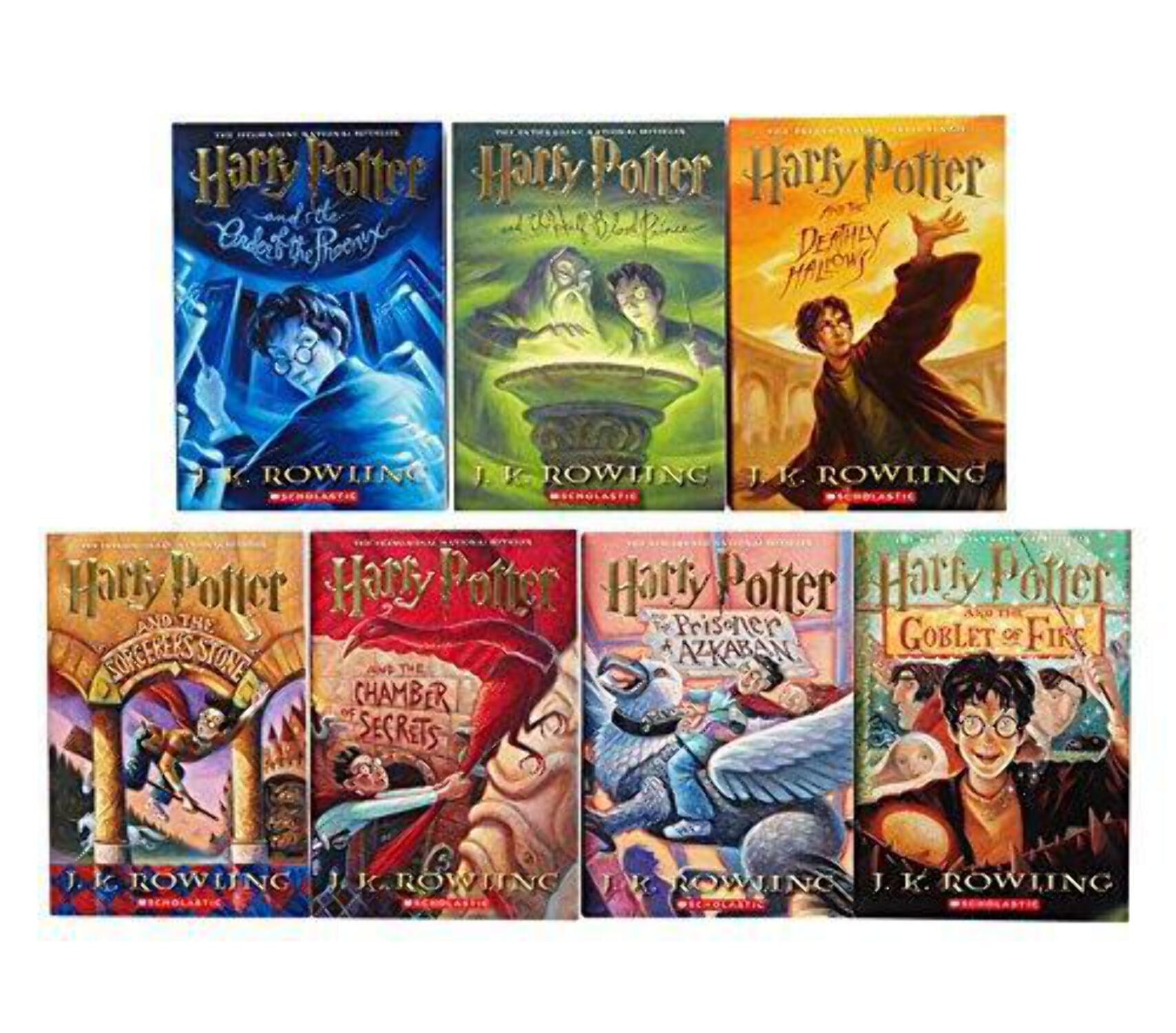 Harry Potter Series 1 - 7 Books Collection Set by J. K. Rowling Children's  Pack