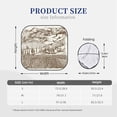 thumbnail image 3 of Balery 2 Piece Vineyard Landscape 1 Car Windshield Sun Shade|Foldable Front Windshield Shade for Car Front Window for Most Sedans SUV Truck-Large, 3 of 7