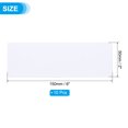 thumbnail image 2 of Uxcell 2" x 6"Nylon  Hook and Loop Strips Rectangle Tape Double Sided 10 Pcs White, 2 of 6