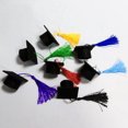 thumbnail image 2 of Coofit 9PCS Mini Hat Creative Tassel Decorative Miniature Hat Beer Bottle Decoration, 2 of 10