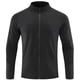 thumbnail image 1 of Chaqueta de cuello alto y manga raglán para hombre - Tejido elástico deportivo, poliéster spandex, tallas M-XXXL, para actividades al aire libre/fitness, 1 of 8