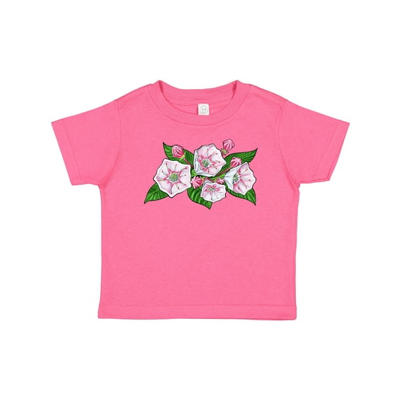 Inktastic Mountain Laurel Flowers Boys or Girls Baby T-Shirt