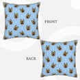 thumbnail image 3 of Kll German Shepherd Puppy Decorative Throw Pillow Covers Velvet Soft For Couch Sofa Bedroom Living Room Outdoor -18"X18", 3 of 8