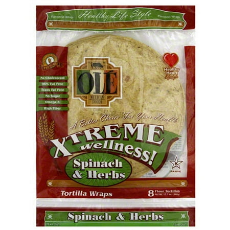 Ole Mexican Xtreme Wellness Spinach (Pack of 6) - Walmart.com