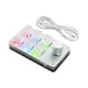 thumbnail image 2 of de de programación de perilla Mini botón portátil de modo dual Blanco con RGB perfke Teclado de perilla personalizado, 2 of 8
