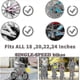 thumbnail image 4 of Kids Stabilisers For Childs Bike 18 20 22 24 Inch Adjustable Support Kids Bike Wheels LZI, 4 of 4